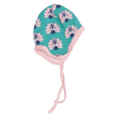 Hat (Green, Pink, Multicolored) from Maxomorra Cotton, Elastane, Polyester