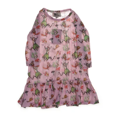Dress (Pink, Multicolored) from Pettson och Findus Cotton, Elastane