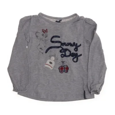 Long sleeve T-shirt (Gray) from Mayoral Chic Cotton, Polyester, Elastane