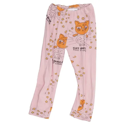 Pajama pants (Pink, Multicolored) from Mini Rodini Cotton