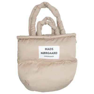 Handtasche (Beige) von Mads Nørgaard Bio-Baumwolle, Polyester