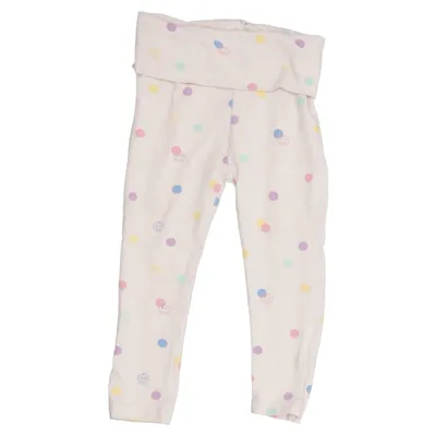 Leggings (Beige, Flerfarvet) fra Cubus Mini Elastan, Økologisk bomuld
