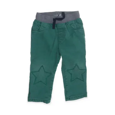 Pantalon (Vert) de Baby Boden Coton, Élasthane