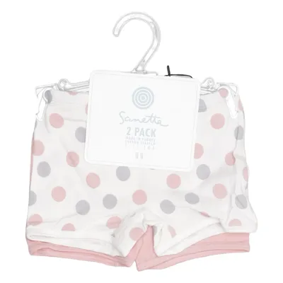 Slip (Blanc, Rose, Gris) de Sanetta Coton, Élasthane