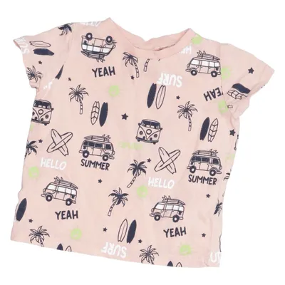 T-shirt (Beige, Flerfarvet) fra Koton Baby Bomuld