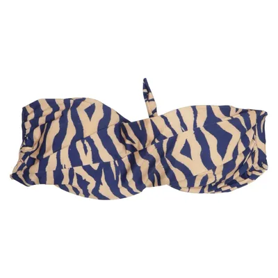 Bikini top (Beige, Blue) from Princess Elastane, Polyamide