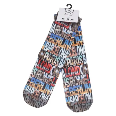 Sokken (Meerkleurig) van WiggleSteps Katoen, Elastaan, Polyamide, Polyester