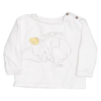 T-shirt à manches longues (Blanc) de Dunnes Stores Coton