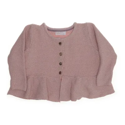 Cardigan (Roze, Goud) van Baby by Lindex Katoen, Metallvezel
