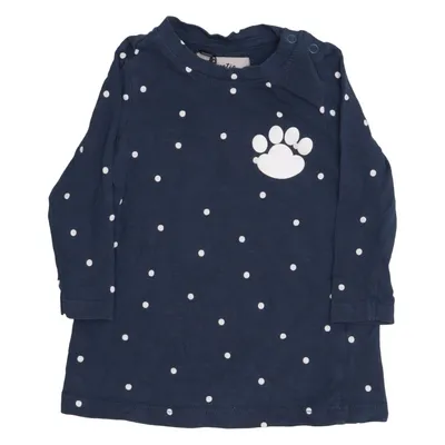 Lange mouwen shirt (Blauw, Wit) van Sweetie Katoen, Elastaan