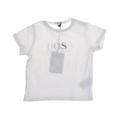 T-shirt (Vit, Flerfärgad) från Boss Hugo Boss Bomull, Elastan