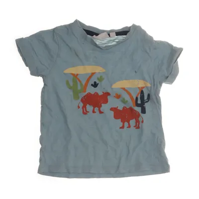T-shirt (Blauw, Meerkleurig) van Sense Organics