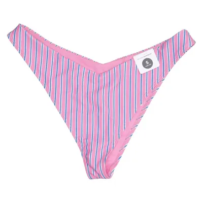 Bikini bottom (Pink, Blue, White) from Bik Bok Swimwear Elastane, Recycled polyester