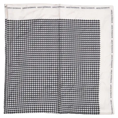 Halsdoek (Zwart, Wit) van Shanghai Story Zijde