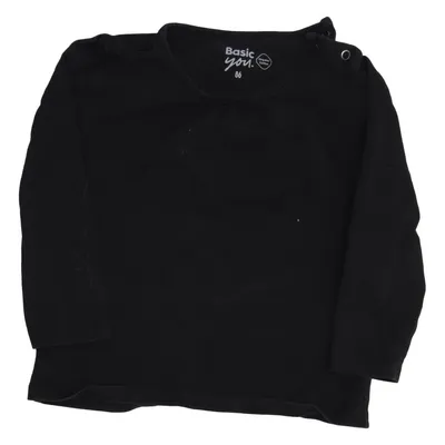 Langarmshirt (Schwarz) von Basic You Baumwolle, Elasthan
