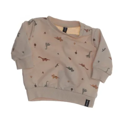 Collegetröja (Beige, Flerfärgad) från Newborn Bomull, Elastan, Polyester