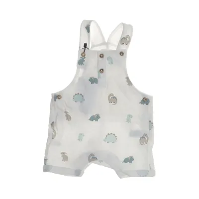 Korte tuinbroek (Wit) van Baby C&A Katoen