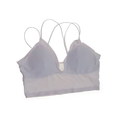 Sports bra (Gray) from Swedish Fall Elastane, Polyamide