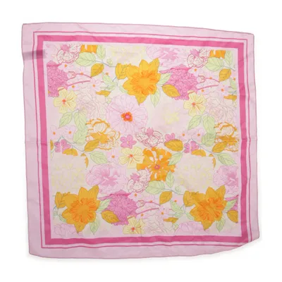 Scarf (Rosa, Flerfärgad) från Flying Tiger Polyester