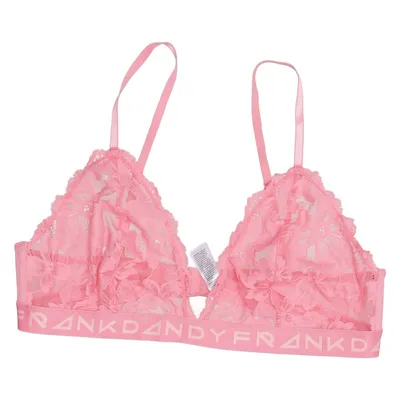 Bralette (Pink) from Frank Dandy Elastane, Polyamide