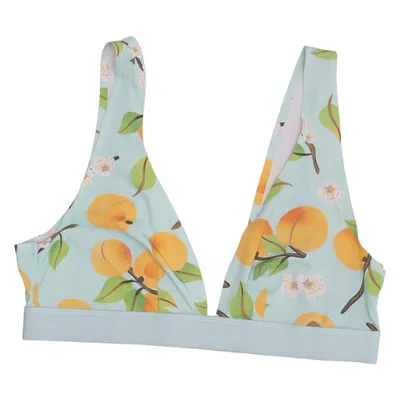 Bikini top (Blue, Multicolored) from Dedoles Elastane, Polyamide