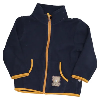 Fleecejacka (Blå, Gul) från Liegelind Polyester