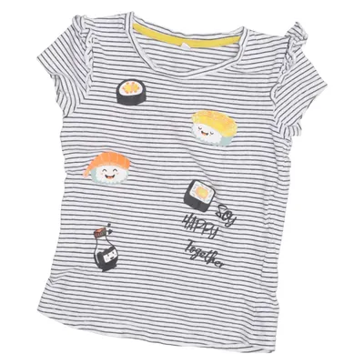 T-shirt (Blanc, Bleu, Multicolore) de Zeeman Coton