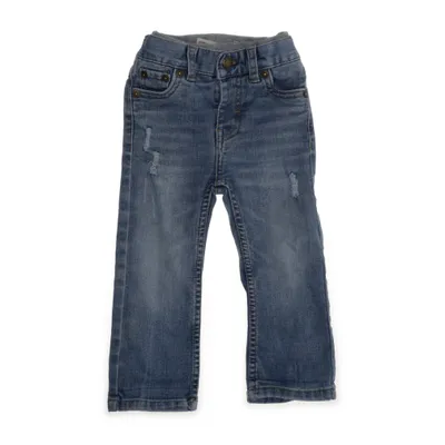 Spijkerbroek (Blauw) van Levi Strauss & Co Katoen, Elastaan, Polyester