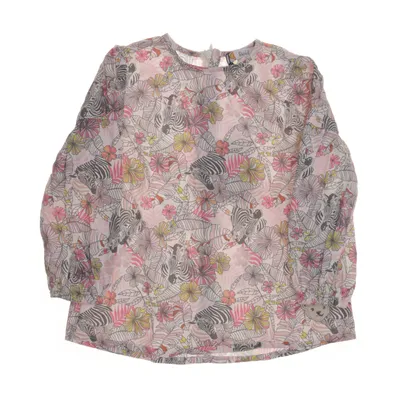 Blouse (Wit, Meerkleurig) van Steiff Katoen