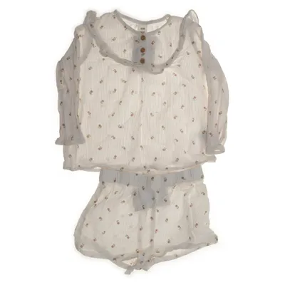 Set (Wit, Meerkleurig) van H&M Baby Katoen