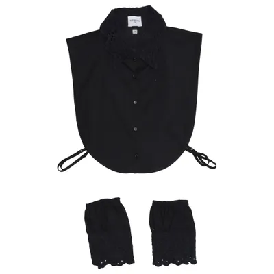 Kraag (Zwart) van Est'Seven Katoen, Polyester