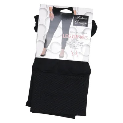 Leggings (Sort) fra Fashion Design Elastan, Polyamid
