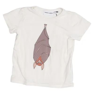T-shirt (Beige) från Mini Rodini Elastan, Ekologisk bomull