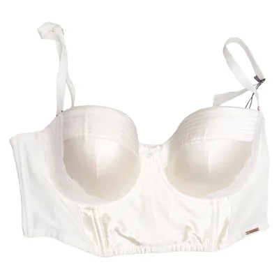 Bustier (Wit) van Marks & Spencer Autograph Katoen, Elastaan, Polyamide, Polyester, Zijde, Viscose