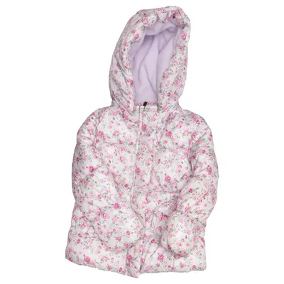 Vinterjacka (Vit, Rosa, Grön) från Mango Kids Polyester