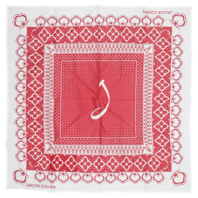Mouchoir (Rouge, Blanc) de Jacob Cohen Coton