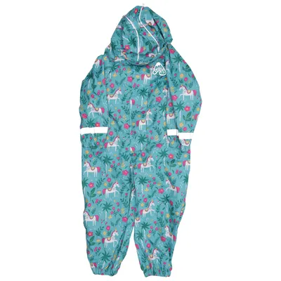 Overall (Blauw, Meerkleurig) van Frugi Gerecycled polyester