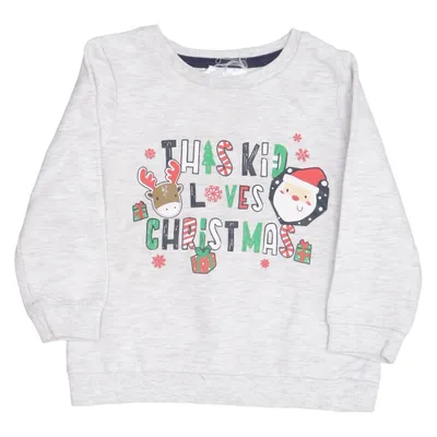 Kersttrui (Grijs, Meerkleurig) van So Cute Katoen, Viscose