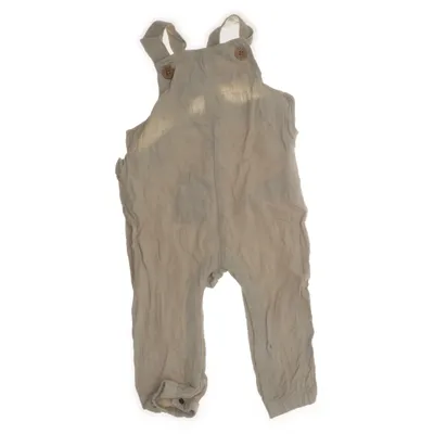 Hängselbyxor (Beige) från Lil'Atelier Linne, Viskos