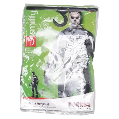 Maskeradkläder (Skeleton Jumpsuit) från Smiffy's Polyester