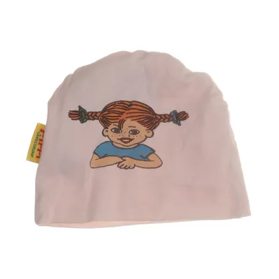 Beaniemössa (Rosa, Flerfärgad) från Pippi Långstrump Bomull