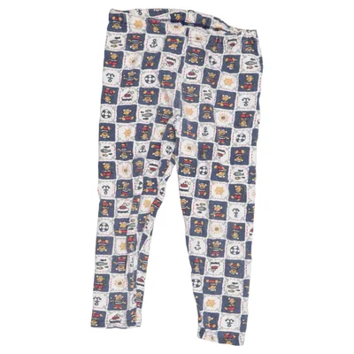 Pantalon de pyjama (Bleu, Blanc, Multicolore) de European Kids Lindex Coton, Élasthane