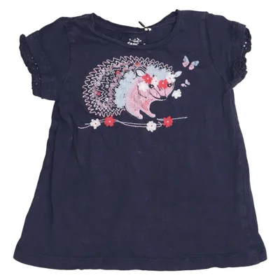 Haut (Bleu) de Topo Coton biologique