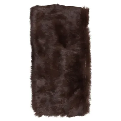 Sjal (Brun) fra A.P.C. Kaninpels, Viscose