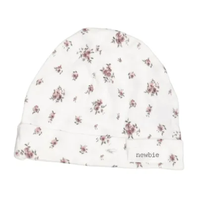 Beanie (White, Multicolored) from Newbie by KappAhl Cotton