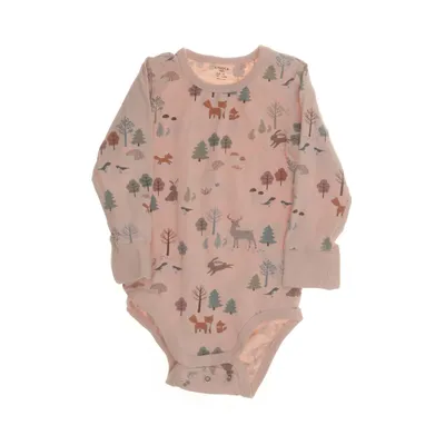 Body (Beige, Flerfarvet) fra Lindex Baby Bomuld, Elastan