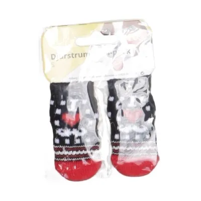 Chaussures pour chien (Noir, Blanc, Rouge) de DollarStore