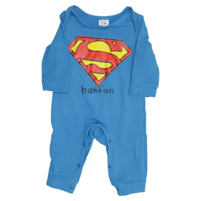 Rompers (Blue, Multicolored) from PatPat Cotton, Elastane