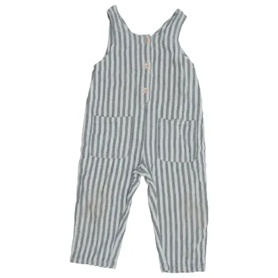 Rompertjes (Blauw, Wit) van Zara Linnen, Viscose