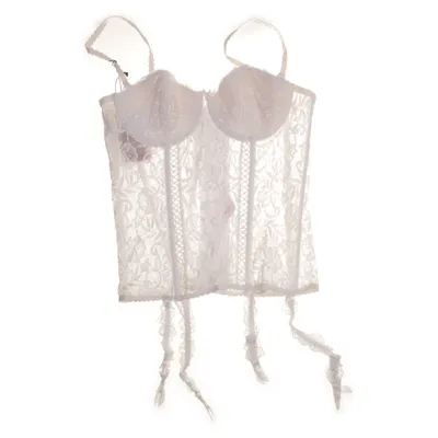 Bustier (Hvid) fra Roselle Elastan, Polyester